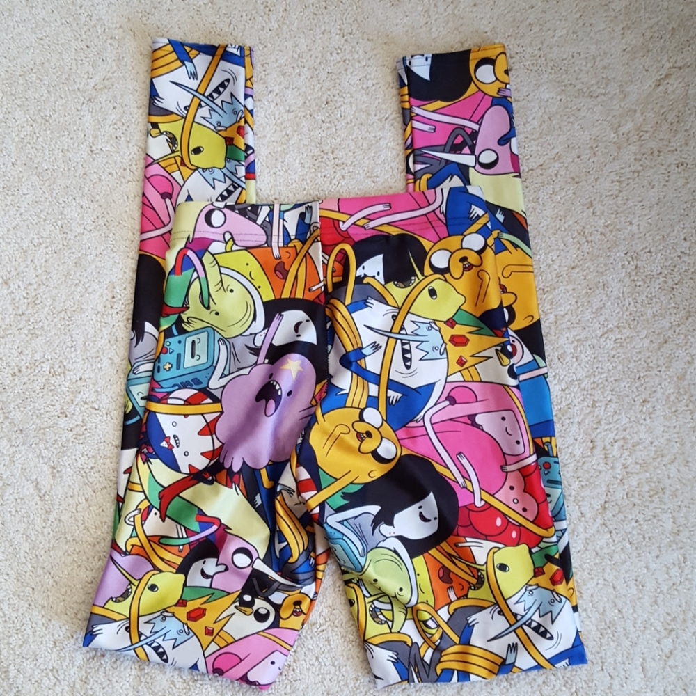 SOLD BlackMilk Cartoon Adventure Time Legging - Picture 7 of 7